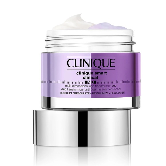 NEW CLINIQUE SMART MULTIDIMENSIONAL AGE TRANSFORMER DUO RESCULPT+REVOLUMIZE 50ml - Picture 6 of 9